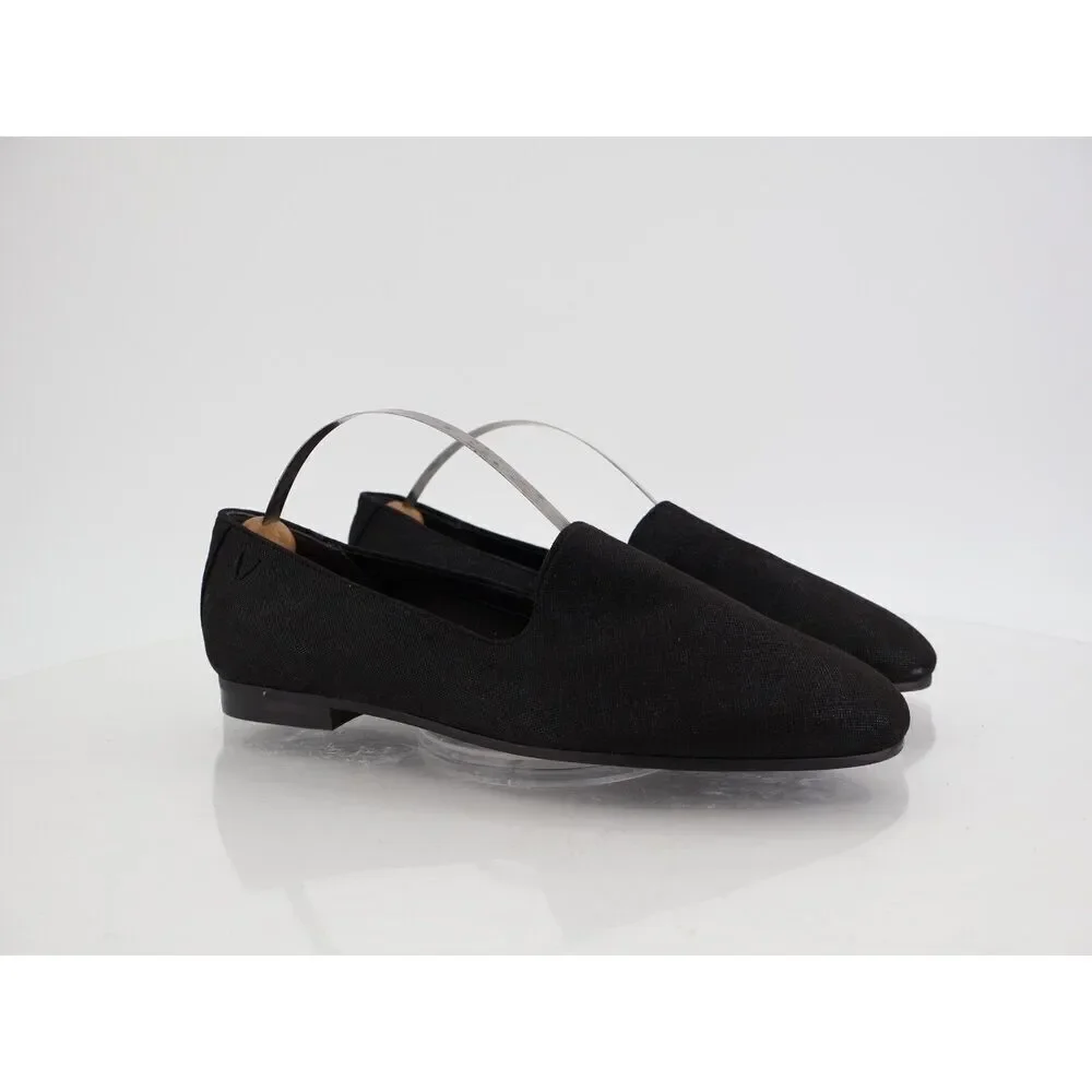 Vionic Willa Slip-on Flat Fabric Comfort Loafers Slip On Orthotic Size 6 Black
